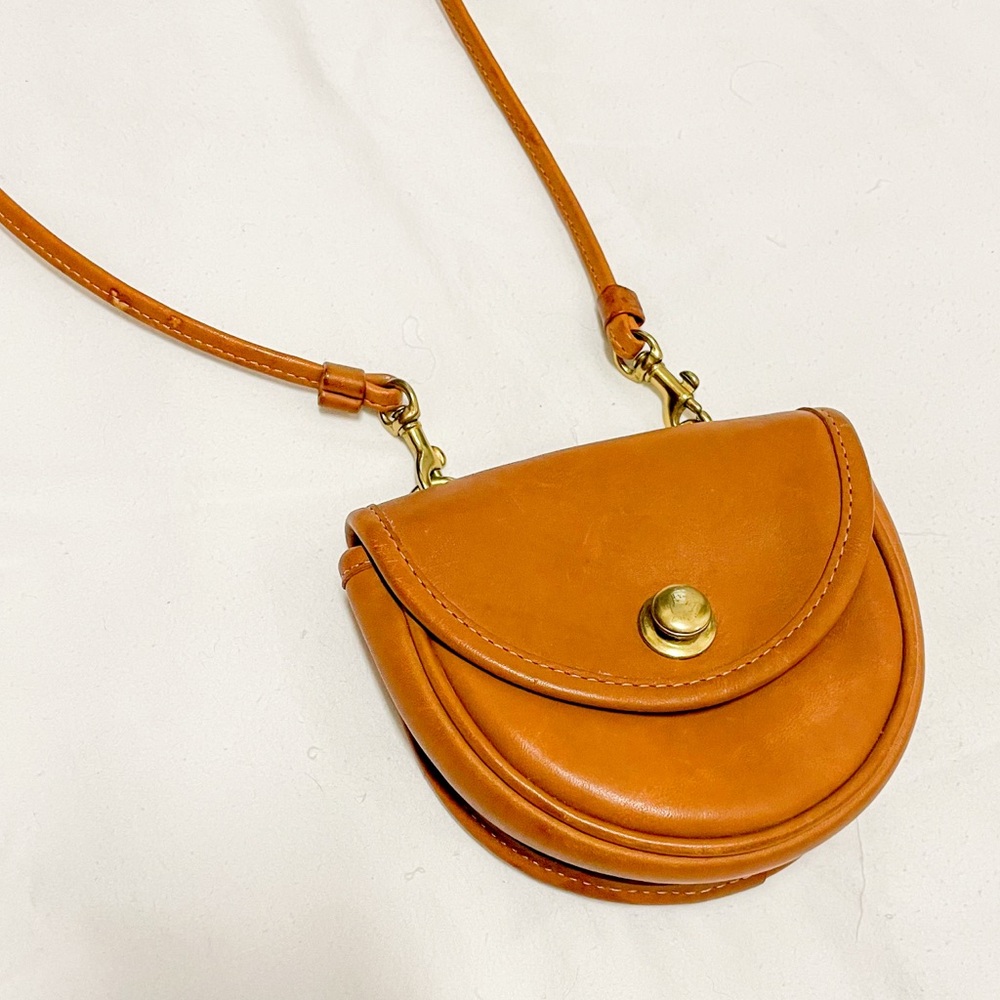Coach Vintage Mini Belt Bag 9826 British Tan - Picture 1 of 13